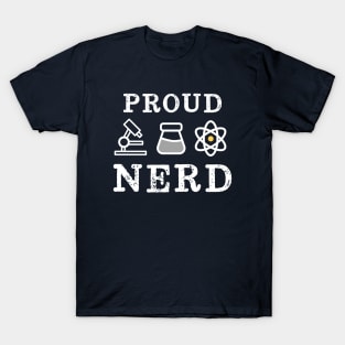 Proud Nerd Retro Science T-Shirt